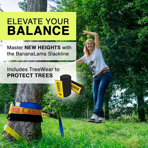 Miniatura 5 de Gibbon Banana Lama Treewear Set Slackline, XL
