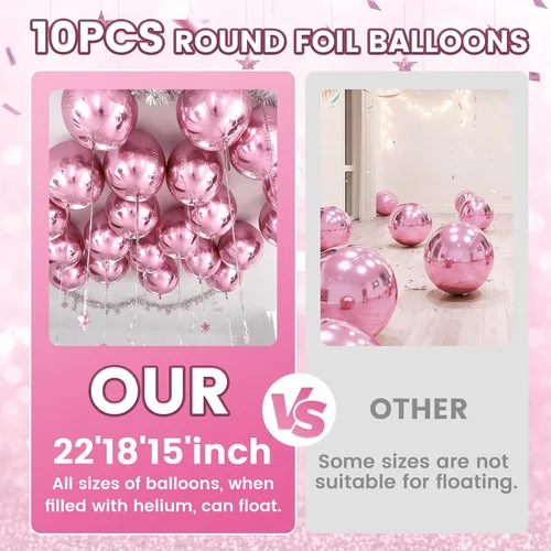 Miniatura 5 de Globos redondos de papel de aluminio para baloncesto, globos de helio 4D de 22 pulgadas, 18 pulgadas, 15 pulgadas, balón de baloncesto negro