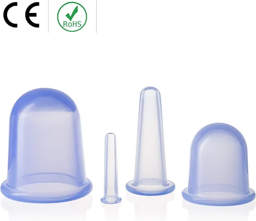 Miniatura 2 de Juegos de terapia de ventosas corporales, juego de ventosas faciales de arena, sistema de ventosas faciales, tazas de masaje de silicona, kit