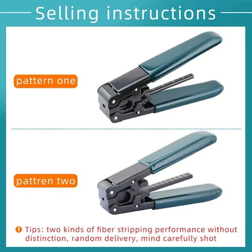 Miniatura 2 de Tijeras de separador de cortador de cable de fibra óptica para tijeras de Kevlar de fibra óptica con alicates de doble agujero
