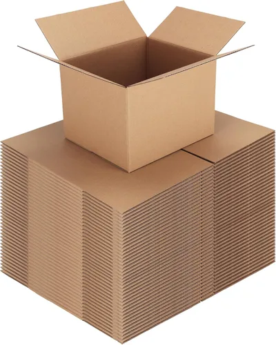 Miniatura 29 de CRUGLA Paquete de 40 cajas de envío de 8 x 6 x 4, cajas de cartón para pequeñas empresas, caja de correo corrugada a granel para embalaje