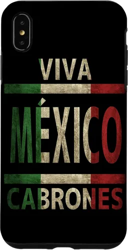 Miniatura 11 de Carcasa para iPhone 12 Pro Max Viva México Cabrones con bandera mexicana