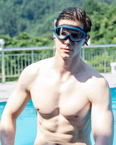 Miniatura 2 de Gafas de natación, visión amplia, visión clara, gafas de natación para adultos, protección UV antivaho, sin fugas, gafas de piscina
