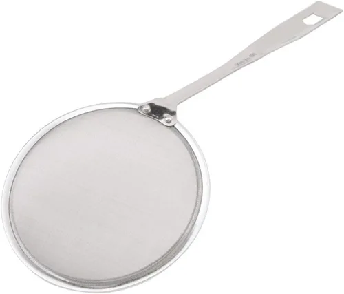 Miniatura 5 de MyLifeUNIT Espumador japonés para ollas calientes, malla de acero inoxidable, colador de alimentos de espuma y grasa, cuchara de pesca de 2.16 x