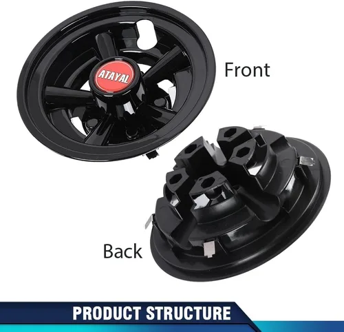 Miniatura 2 de PIT66 Fundas para ruedas de carrito de golf de 8 pulgadas compatibles con carritos de golf Ezgo, Yamaha y Club Car