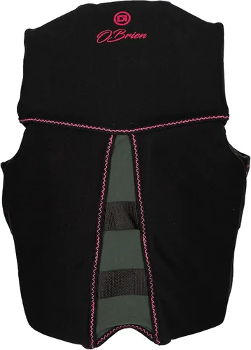 Miniatura 3 de O'Brien Chaleco Salvavidas de Neopreno con Espalda en V Flexible para Mujeres para Deportes Acuáticos, Navegación, Lancha Autopropulsada, Natación