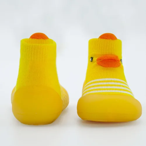 Miniatura 5 de Dexspoeny 1 Pair Baby First Walking Shoes, Baby Socks Shoes BoysGirls Walkers Shoes Non-Skid Slipper Shoes with Soft Rubber Sole Toddle Sneaker