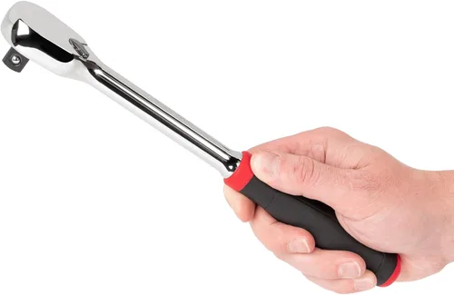 Miniatura 6 de TEKTON Trinquete de agarre cómodo de liberación no rápida de 1/2 pulgada x 10-1/2 pulgadas SRH02210
