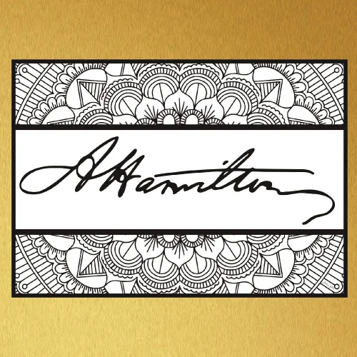 Miniatura 4 de Coloring Broadway - Páginas para colorear inspiradas en Hamilton (juego de 4), colección Legacy, mercancía musical de Hamilton, impresas