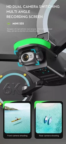 Miniatura 3 de Dron IS5S ISPEKTRUM Sistema de evitación de obstáculos con cámara dual 6K HD 360, retorno automático avanzado, modo sin cabeza, giro 360, vuelo