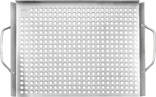 Miniatura 6 de Outset 76632 Rejilla de acero inoxidable para parrilla, bandeja de barbacoa de 11 x 17 pulgadas