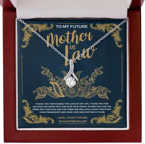 To My Future Suegra Thank You For Raising The Love Of My Life From Bride Daughter in Law Gran regalo para novio, mamá suegra, marido, boda,