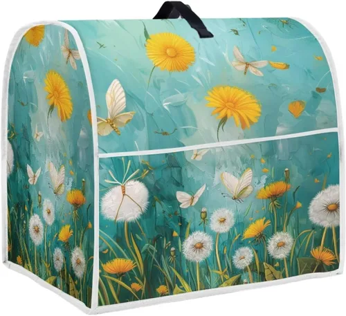 Miniatura 45 de Butterfly Kitchen Aid - Funda acolchada para batidora de pie, se adapta a todos los modelos de cabezal inclinable y elevador de tazón, tela