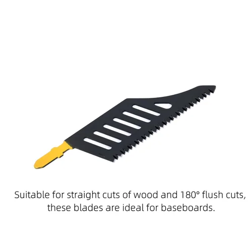 Miniatura 5 de Hojas de sierra caladora de vástago en T de 5 piezas compatibles con BoschT142HB compatibles con Dewalt (11 TPI)