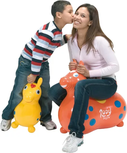 Miniatura 6 de GYMNIC - Caballo de rebote Rody, caballo de salto para niños pequeños, caballo inflable, animales hinchables para niños pequeños y niños, juguetes