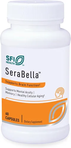 Klaire Labs SFI Health Fosfatidil Serina Sf - Apoyo cognitivo, fosfatidilserina sin soja de lecitina de girasol (60 cápsulas)