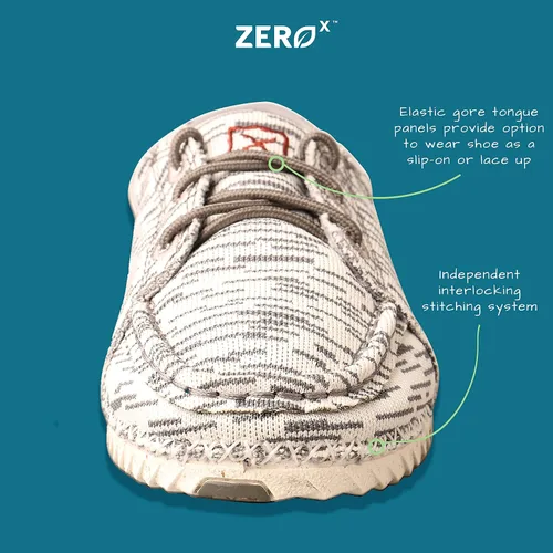 Miniatura 4 de Twisted X Tenis casuales Zero-X para niños, zapatos de lona sin cordones para niños y niños pequeños, Marrón, 0 Little Kid