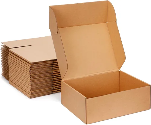 Miniatura 34 de Cajas de envío pequeñas de 6 x 4 x 3 pulgadas, cajas de cartón corrugado negro (paquete de 20) para correo, embalaje, pequeñas empresas y embalaje