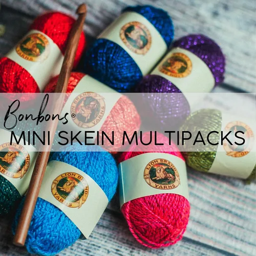 Miniatura 3 de Lion Brand Yarn Paquete de hilo BonBons Brights