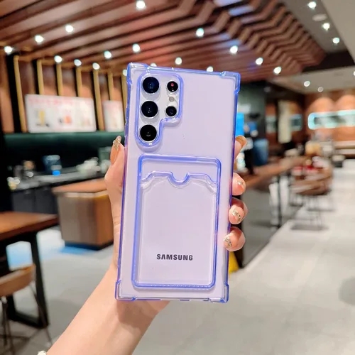 Miniatura 174 de Tuokiou Funda para Samsung Galaxy A14 5G, Fundas Protectoras Transparentes con Ranura para Tarjetas, Funda Cartera de TPU Suave Ajustada Resistente