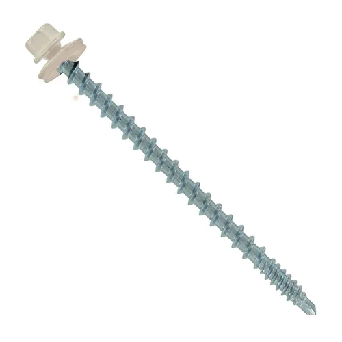 Miniatura 42 de Fasteners Plus ST Fastening Kwikseal Woodbinder Tornillos de Metal a Madera #10 X 1 Burgundy con Arandela de Goma EPDM, 250 Unidades - Diseñados
