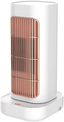 Calentadores de espacio para uso en interiores, calentador eléctrico de 1300 W, calentador de cerámica PTC con termostato, oscilación de 90°, sala