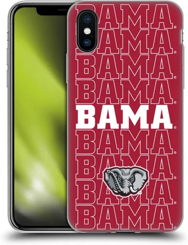 Miniatura 264 de Head Case Designs Funda de gel suave con licencia oficial de la Universidad de Alabama UA Collage compatible con Apple iPhone 13 Pro Max
