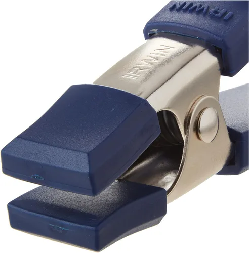Miniatura 3 de IRWIN Tools - Abrazadera de resorte de metal, 1 pulgada (222601), color azul (paquete de 2)