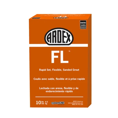 ARDEX FL Rapid Set Lechada Lijada Flexible de Alto Rendimiento, Bolsa de 10 Libras, Secado Rápido, Resistente a las Manchas, Modificada con