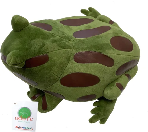 Miniatura 2 de Adore - Peluche de rana Lumpy de 12 pulgadas