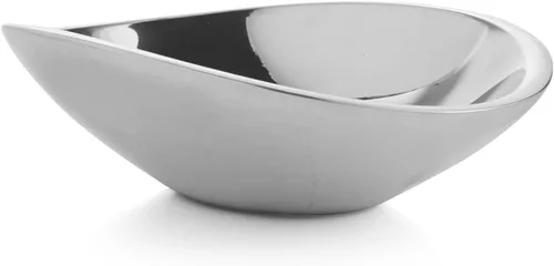 Miniatura 15 de nambe Cuenco de mariposa, cuenco de ensalada refrigerable para entretenimiento, servir salsa, aperitivos, aceitunas y guacamole, apto para horno
