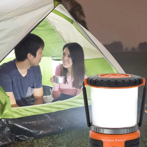 Miniatura 8 de Linterna recargable USB resistente de Blazin Bolt Banco de energía de 6000mAh 400 lúmenes 400 horas de luz 6 modos Para camping