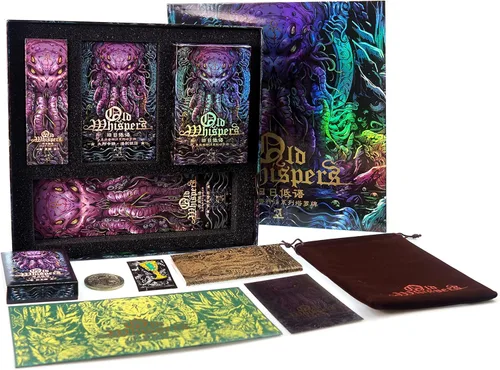 Cthulhu - Juego de misterio de pulpo, fantasía mítica, cartas de tarot, cartas coleccionables de adivinación, barajas para fiesta mágica, tarjetas
