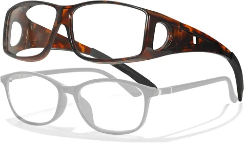 Miniatura 12 de LVIOE Fit Over Blue Light Blocking Glasses and Computer Eyewear- Wear Over Prescription Glasses/Reading Glasses/RX Glasses