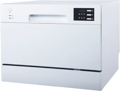 Miniatura 5 de SPT SD-2225DW Lavavajillas de encimera con arranque retardado y LED, blanco, blanco