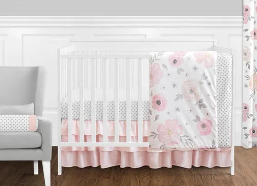 Miniatura 14 de Sweet Jojo Designs Juego de ropa de cama para cuna de bebé de 11 piezas (parche deportivo de béisbol) para niños, bebés/guardería, incluye manta