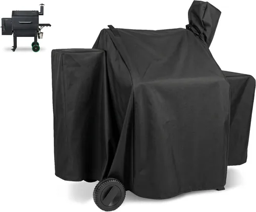 Miniatura 9 de Bolsa de transporte de 17 pulgadas y cubierta para parrilla Blackstone de 17 pulgadas con capucha, cubierta de poliéster 600D resistente, piezas