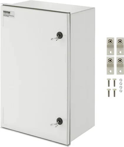 Miniatura 12 de VEVOR Caja de Conexiones Eléctricas, 12' ×10' ×6', Caja de Conexiones de Fibra de Vidrio, IP66 Impermeable y a Prueba de Polvo, Caja Eléctrica