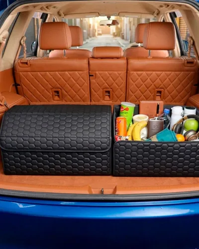 Miniatura 10 de Owleys Organizador de Maletero de Automóvil Para Zapatos - Caja de Almacenamiento Para SUV, Sedán o Camión - Contenedor de Carga Plegable Para
