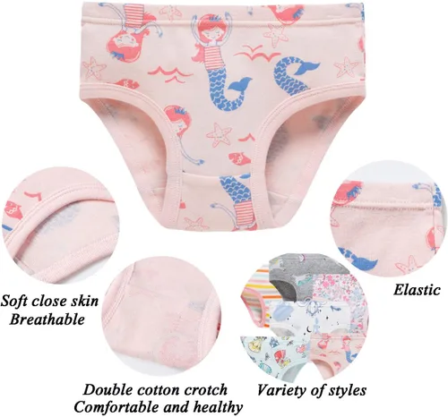 Miniatura 2 de Hahan - Ropa interior de algodón suave para bebé, para niñas pequeñas
