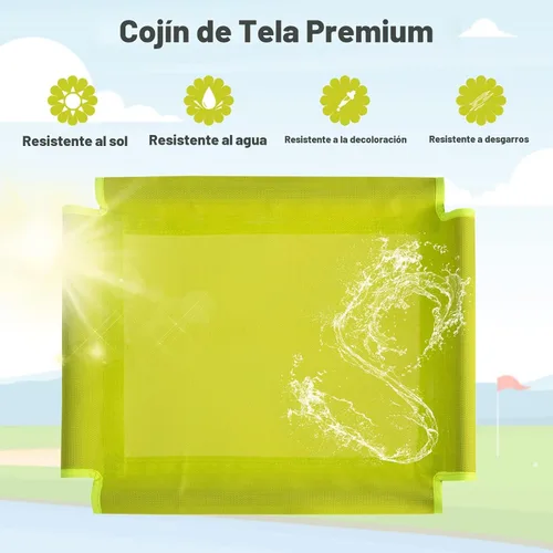 Miniatura 3 de Costzon Cúpula de Escalada con Columpio, Gimnasio de Selva de 10 Pies para Niños con Barras de Mono, Juguetes de Escalada para Exteriores, Soporta