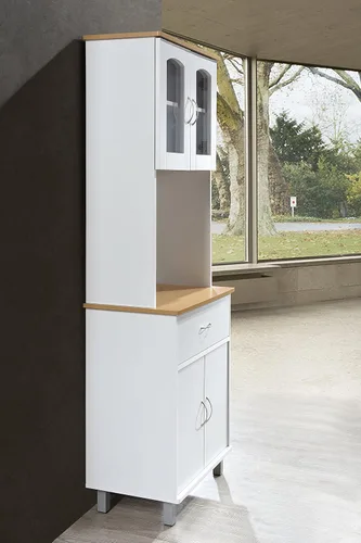 Miniatura 3 de Hodedah Import aparador de cocina, Madera, Hayedo