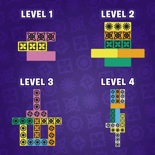 Miniatura 5 de Blockwork by Uzzle Games - Juego de mesa familiar de ritmo rápido - Múltiples niveles de dificultad - Juego de rompecabezas agradable y desafiante
