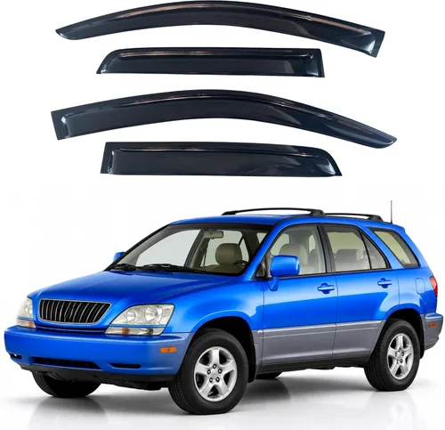 Miniatura 249 de Visor para ventana IG para Hyundai Venue 2020-2023, protector contra la lluvia, adhesivo extra duradero, deflector de viento para lado
