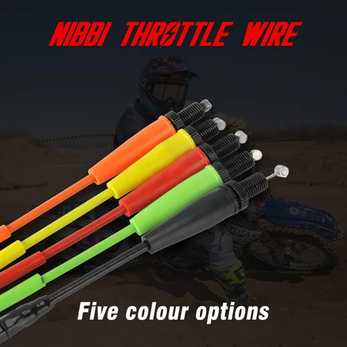 Miniatura 7 de nibbi Cable de acelerador Go Kart de 46 pulgadas, universal de 46 pulgadas, cable de motocicleta de acero inoxidable para minibike TaoTao Kymco SYM