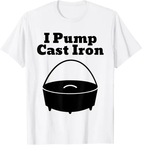 Miniatura 85 de I Pump - Camiseta de hierro fundido para cocinar al horno holandés
