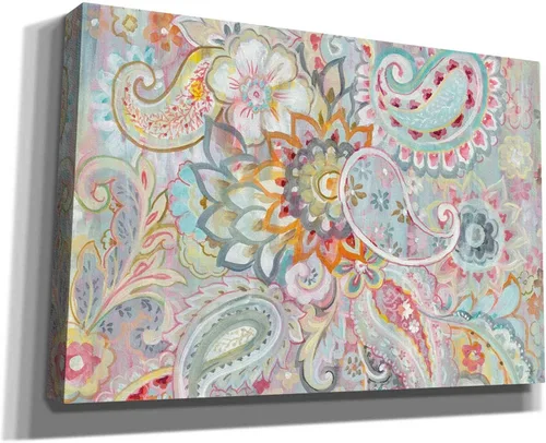 Miniatura 2 de Epic Graffiti 'Boho Japonais' de Danhui Nai, lienzo para pared, 40 x 60 pulgadas