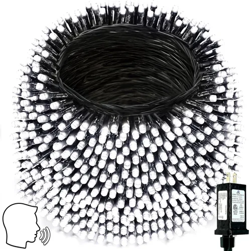 Miniatura 15 de 2025 Nuevas Luces de Navidad Conectables con Control de Voz para Interiores/Exteriores, 200 LED 23.1 mt Extensibles, Cadena de Luces de Navidad