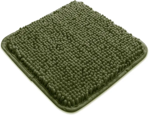 Miniatura 55 de Yeaban Alfombra de pasillo de baño de 24 x 72 pulgadas, antideslizante, alfombra de baño larga de felpilla gruesa, absorbente y lavable, alfombra