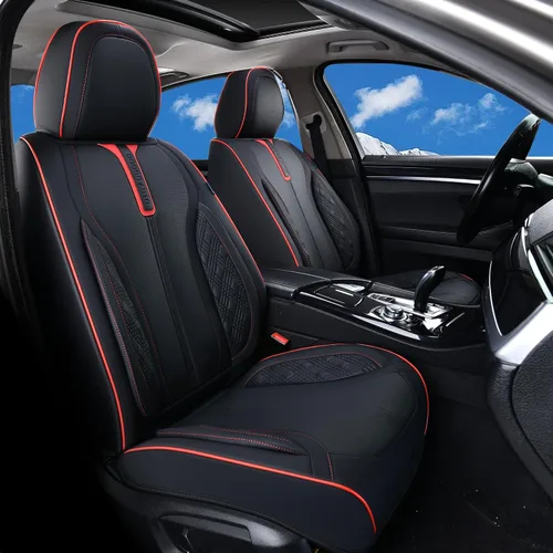 Miniatura 25 de Doogo Fundas de asiento de automóvil, fundas de asiento delantero para automóviles, protector universal de asiento de automóvil, fundas de asiento